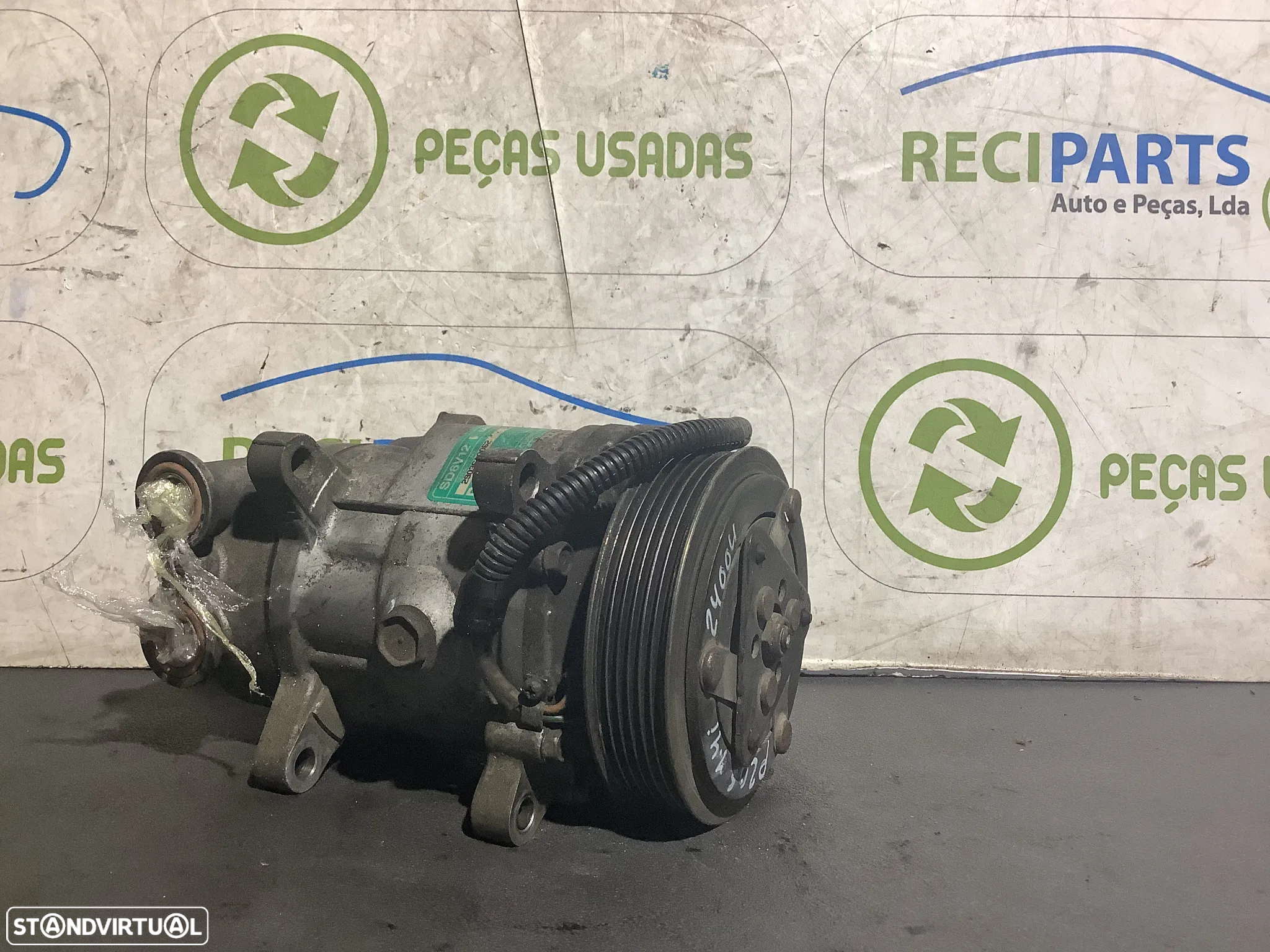 Compressor do ar condicionado Peugeot 206 1.4i - 3