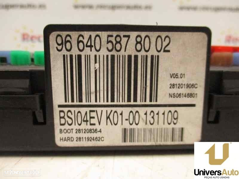 CENTRALINA BSI PEUGEOT 3008 LIMUSINA 2009 -9664058780 - 2