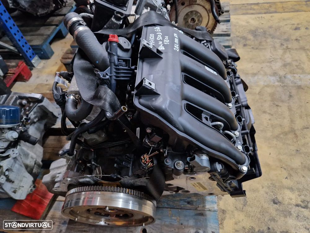 Motor usado M47D20 BMW 520D E60 163CV E61 M47 - 3