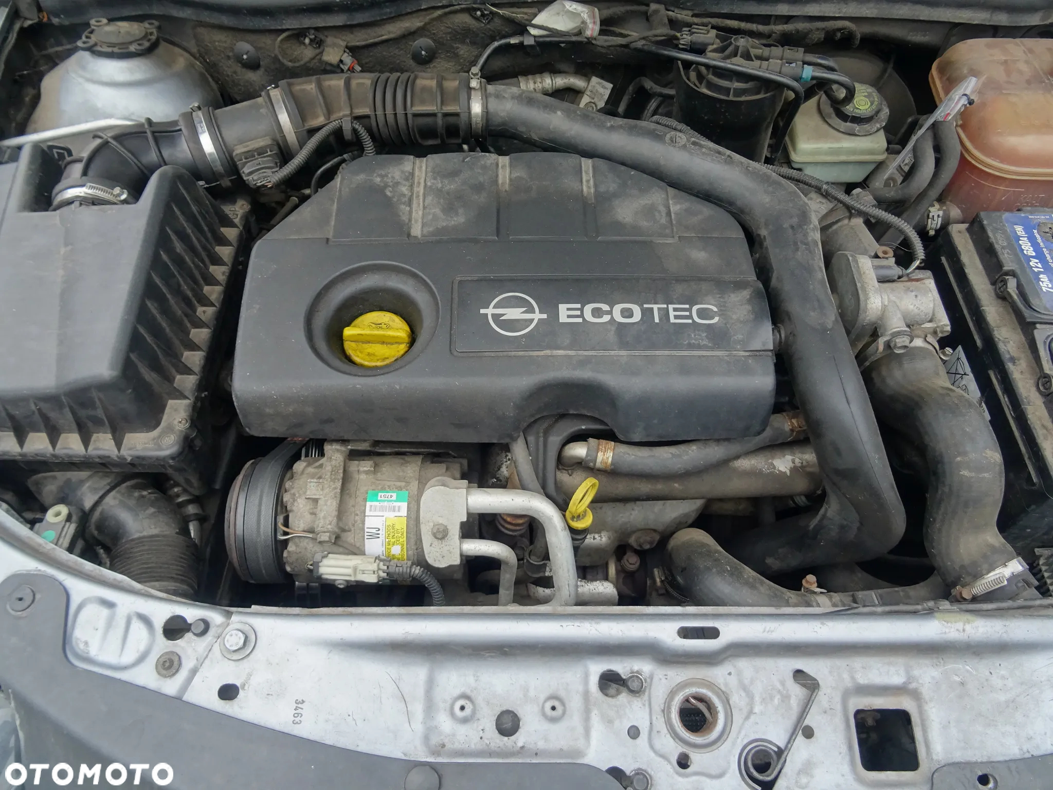 OPEL ASTRA SILNIK 1,7 CDTI SKRZYNIA 5-BIEG KOLOR Z163 HB - 19