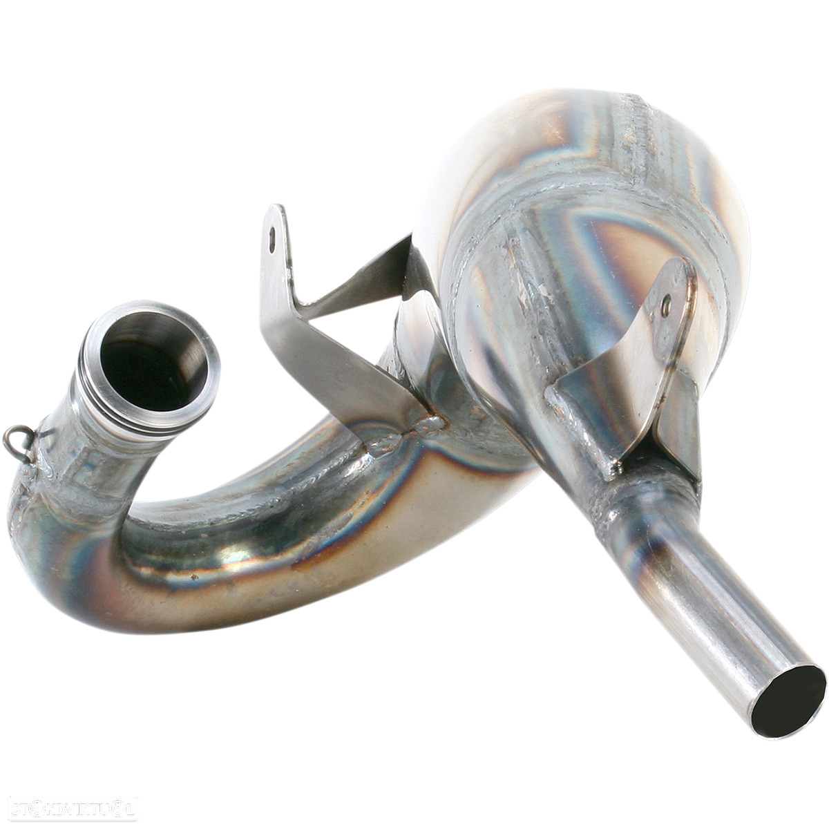 balao de escape fmf factory fatty pipe raw steel ktm / husqvarna - 5