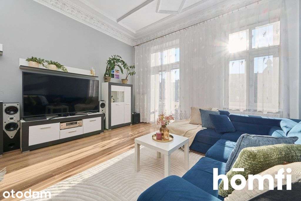 Słoneczne 75m² w kamienicy | Odnowiona fasada.