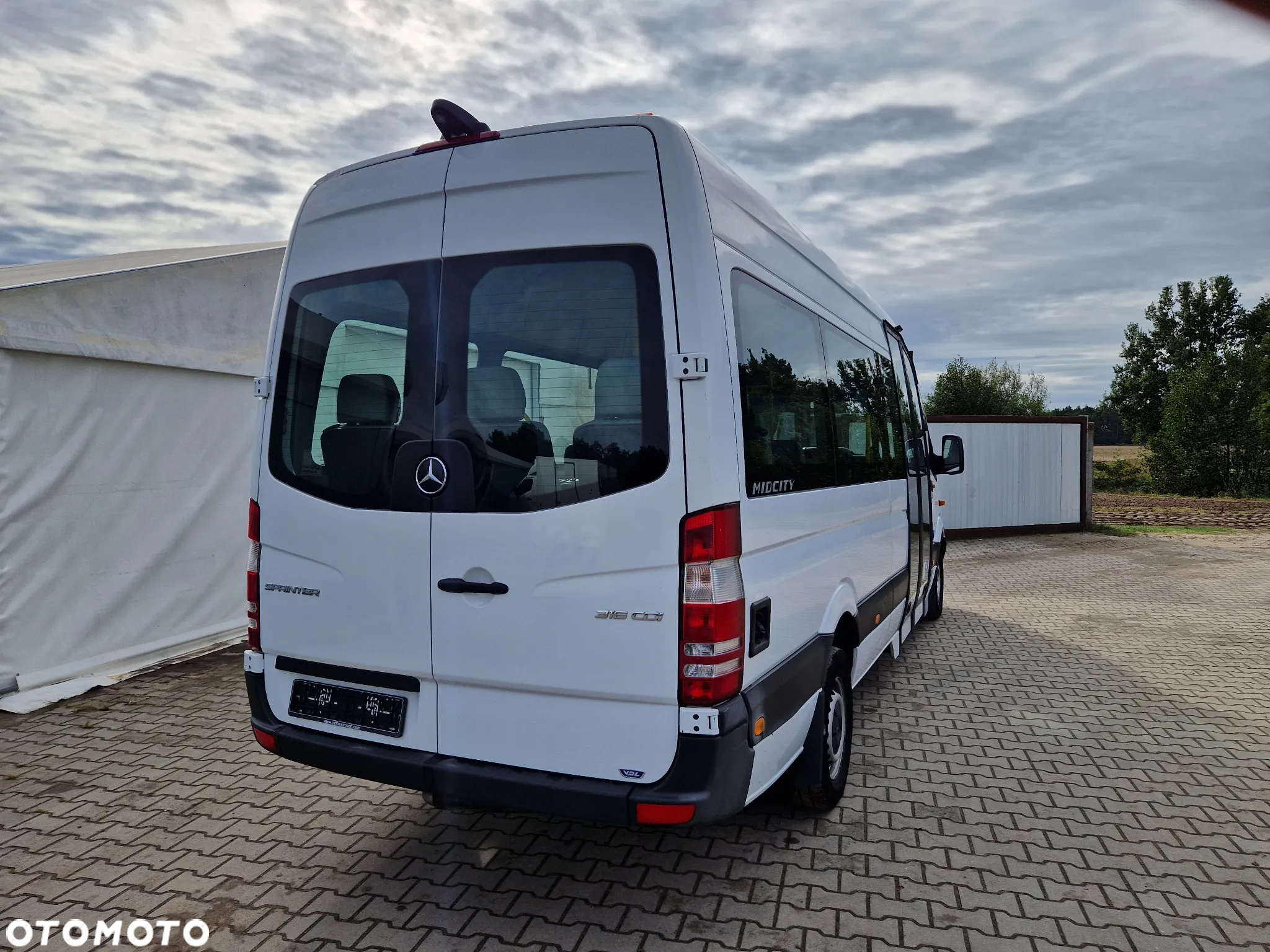Mercedes-Benz 906 2017r  MidCity Kat B do 3.5 Tony  MID Cityline City line L Altas  906 316 CDi  Przystosowany Osoby Niepełnosprawne Sprinter - 9
