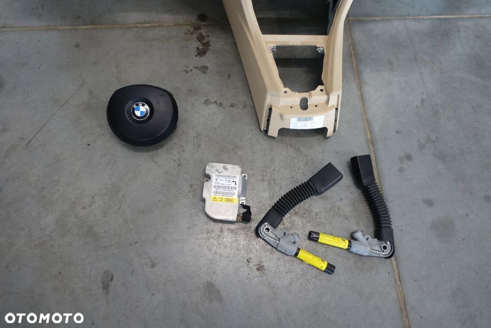 BMW X3 E83 03-10 deska AirBag poduszki oryginał KONSOLA PASY SENSOR - 2