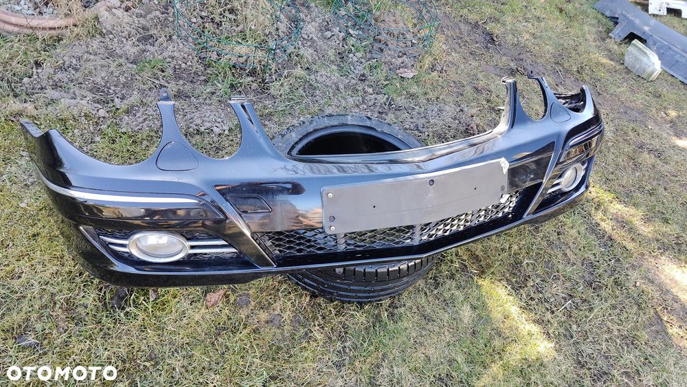 MERCEDES W211 LIFT ZDERZAK PRZEDNI Przód Xenon Avantgarde 197 W Kolor - 14