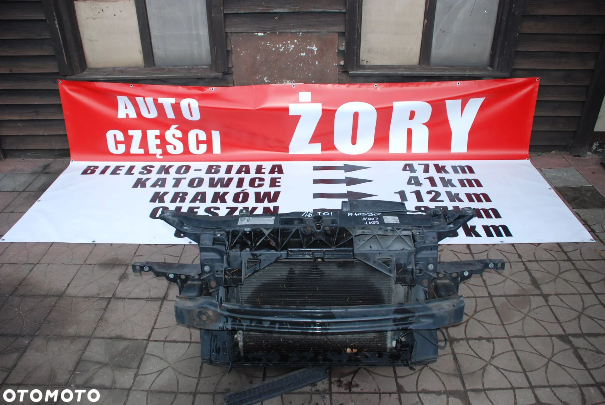 seat leon II pas przedni 1.6 TDI nr A40530 WYSYŁKA - 1