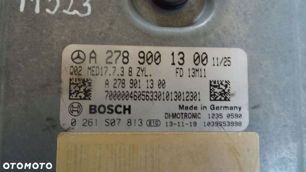 komputer silnika mercedes-benz oe a2789001300 nr m523 - 3