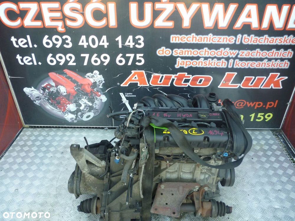 SILNIK FORD FOCUS C-MAX 1.6 16V HWDA 169 TYS - 1