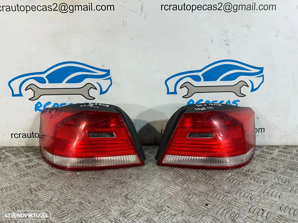 .Farolins Tras Traseiros Originais Led BMW Serie 3 E93 Cabrio 2007 - 2013
