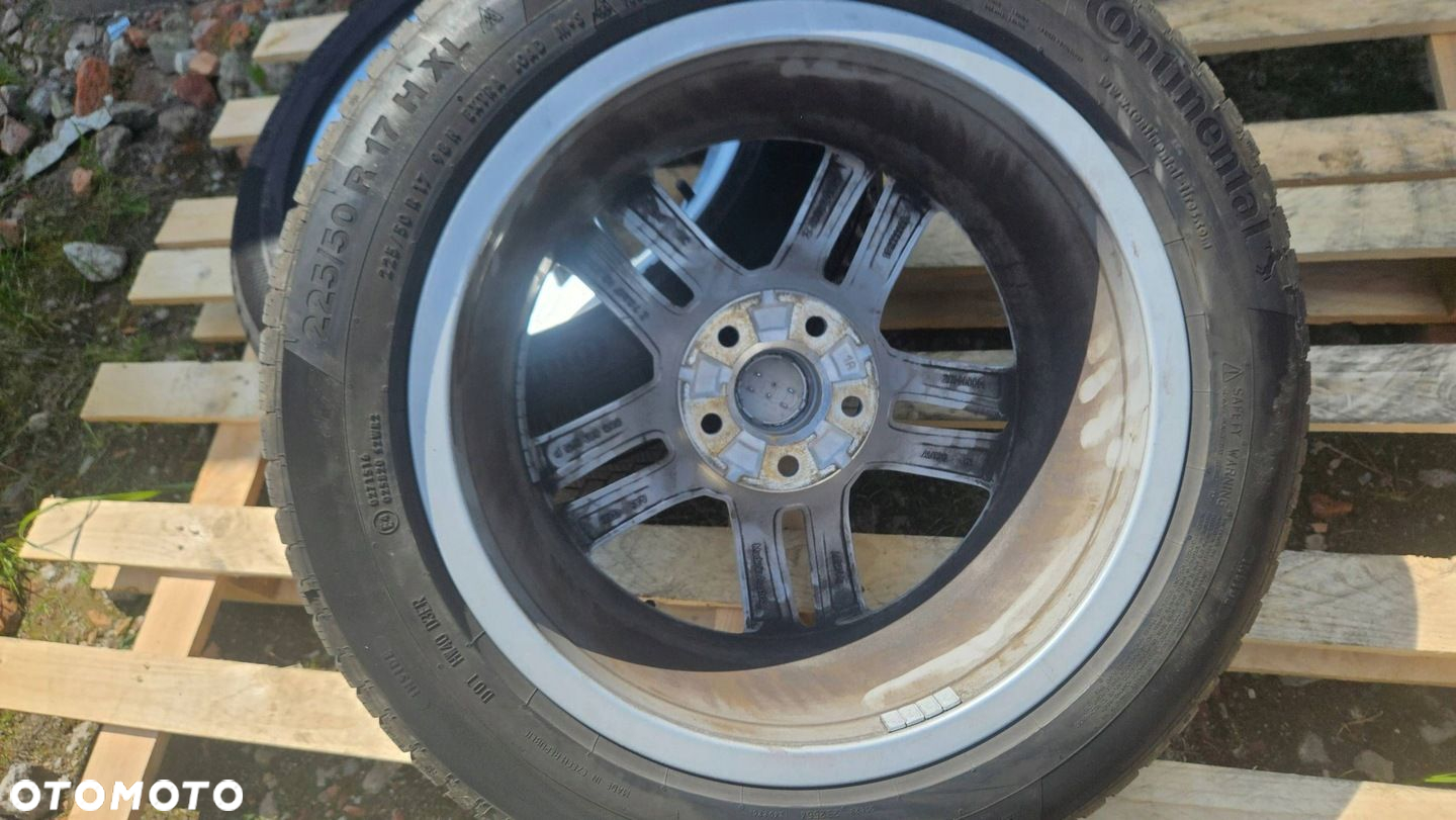 FELGI AUDI A4 B9 8W0601025P 17" 7J ET42 OPONY 225/50/17 2021 rok 6MM - 12