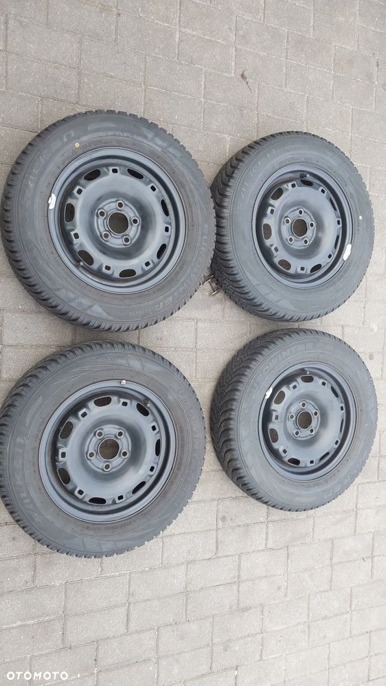 Komplet kol zimowych 175/70r14 KBA43736 14" ET35 5JX14H2 5X100 57.1 SEAT Skoda VW - 1