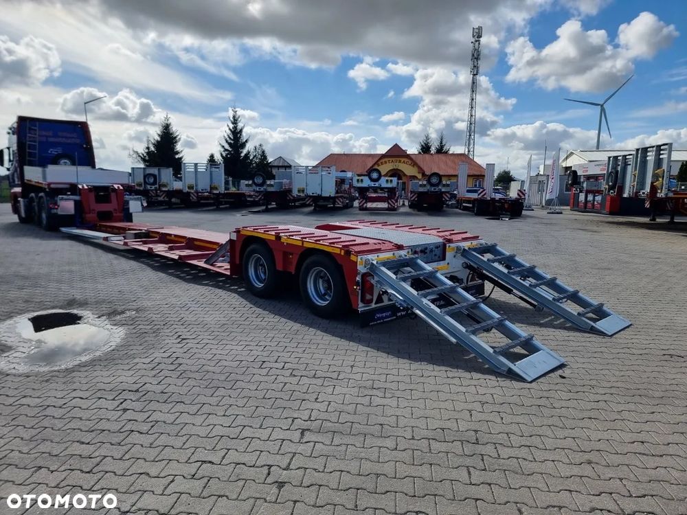 MAX Trailer 2 osiowy tiefbett do maszyn leśnych, forestry - 19