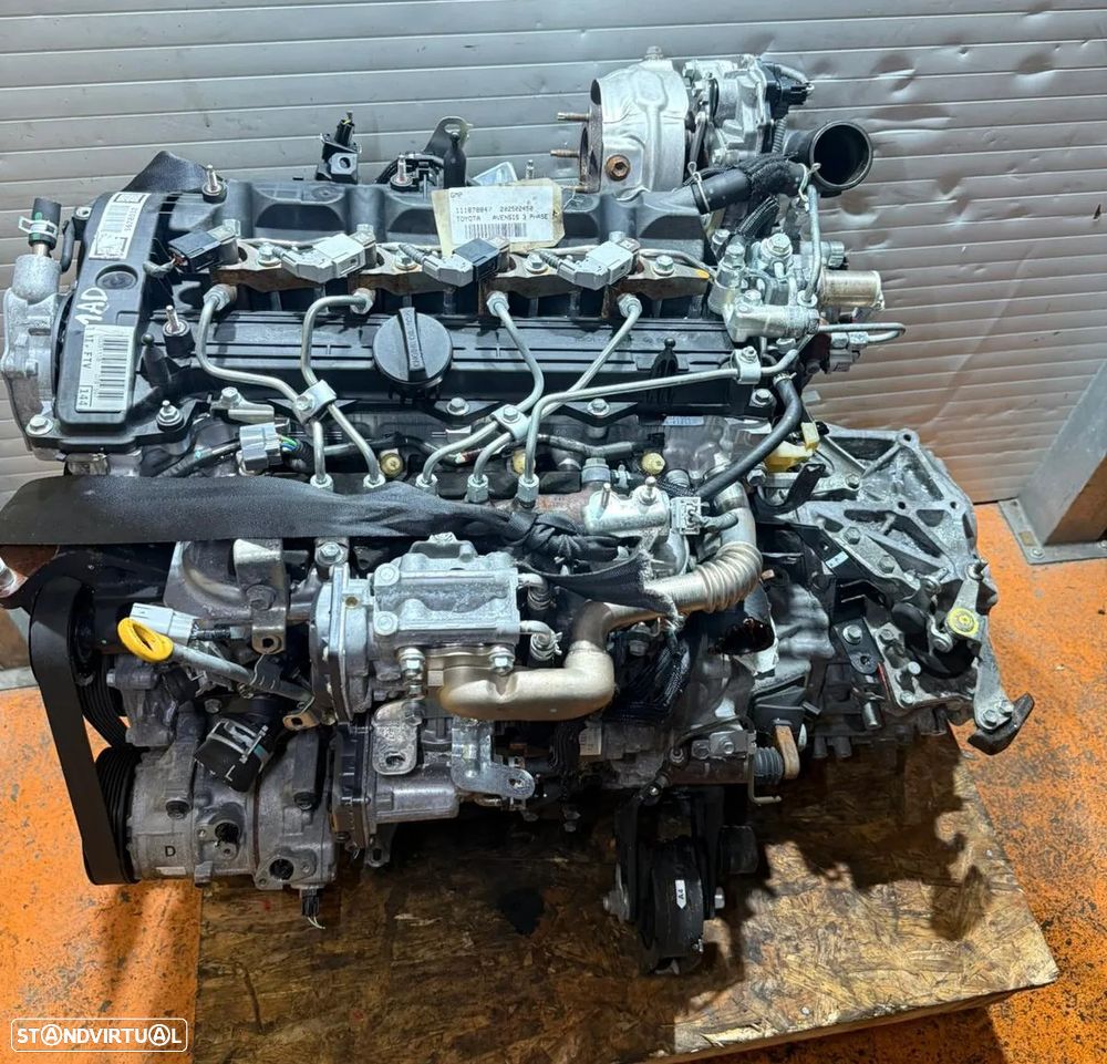 Motor Toyota Avensis/Auris 2.0 D-4D Ref: 1AD
