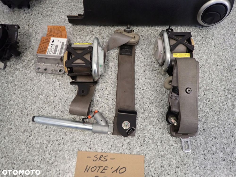 NISSAN NOTE E11 10-12 PODUSZKI POWIETRZNE SRS AIRBAG - 6