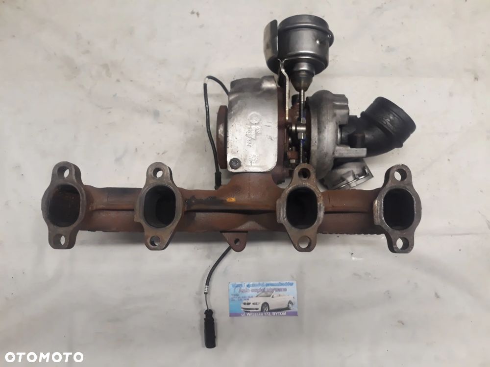 TURBOSPRĘŻARKA VOLKSWAGEN PASSAT B6  1,9 TDI (SILNIK BLS)  BV390029  03G253019K  1J50105122 PO REGENERACJI - 2