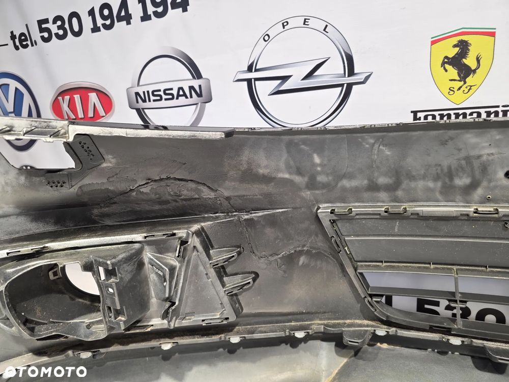 VW TIGUAN 5N0 I LIFT R-LINE 10- ZDERZAK PRZEDNI PRZÓD + KRATKA ŚRODKOWA + LEWA KRATKA BOCZNA + SPOJER + PODKŁADKA POD TABLICE , NR 5N0807221AP , 5N0805903T , NR AUKCJI NZ1560 - 33