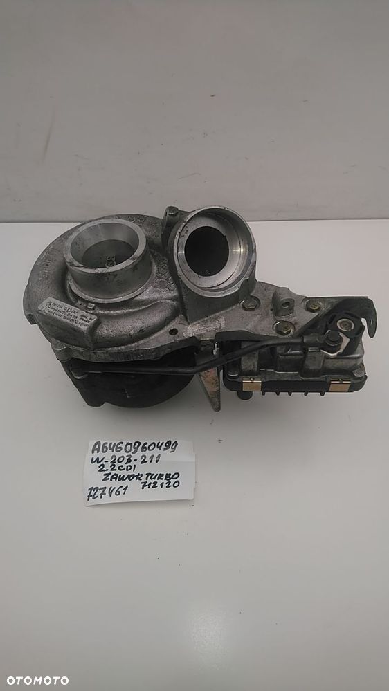 TURBINA 2.2 CDI 102KM 122KM 136KM 150KM CLC CLK C200 C220 A6460900180 742693 712120 - 8