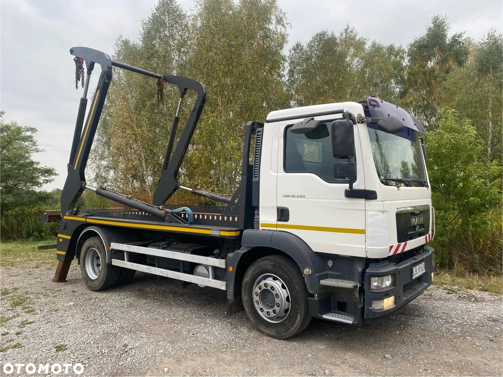 MAN TGM 18.290 / BRAMOWIEC JOAB / ROZSUWANA ZABUDOWA NA DWA KONTENERY / EURO 5 / 400.000km PRZEBIEGU - 7