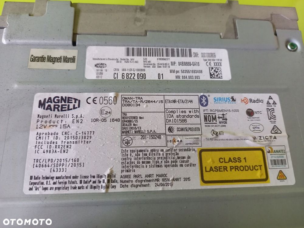 RADIO NAWIGACJA 6822090 BMW X1 F48 16R - 2