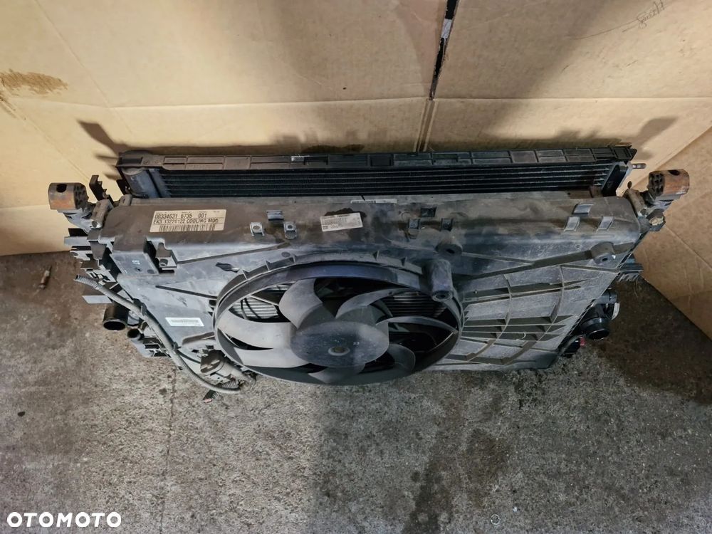 Chłodnice komplet wody klimatyzacji Opel Insignia A 1.6 TURBO benzyna - 5