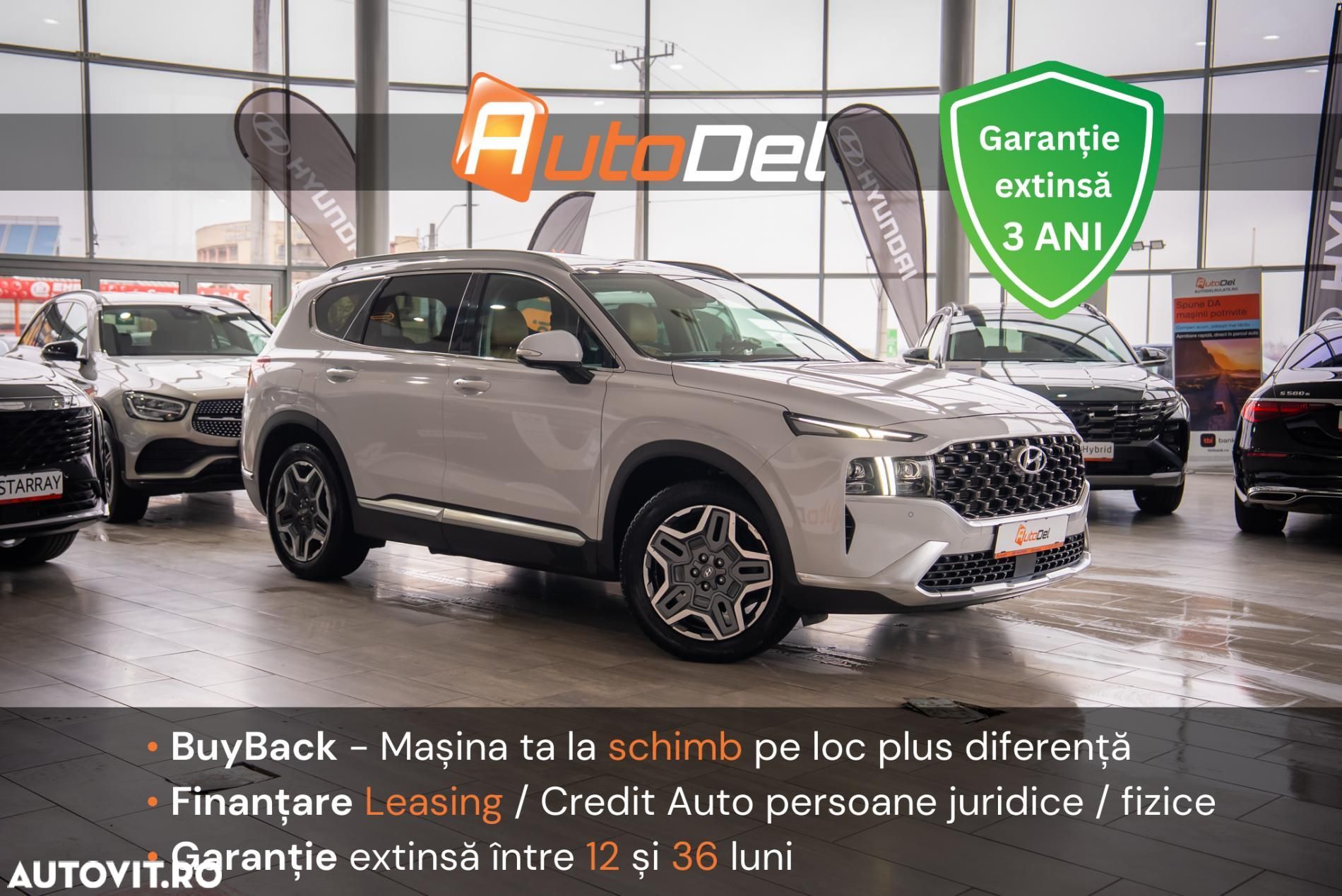 Hyundai Santa Fe Plug-in Hybrid 1.6 l 265 CP 4WD 6AT Luxury - 1