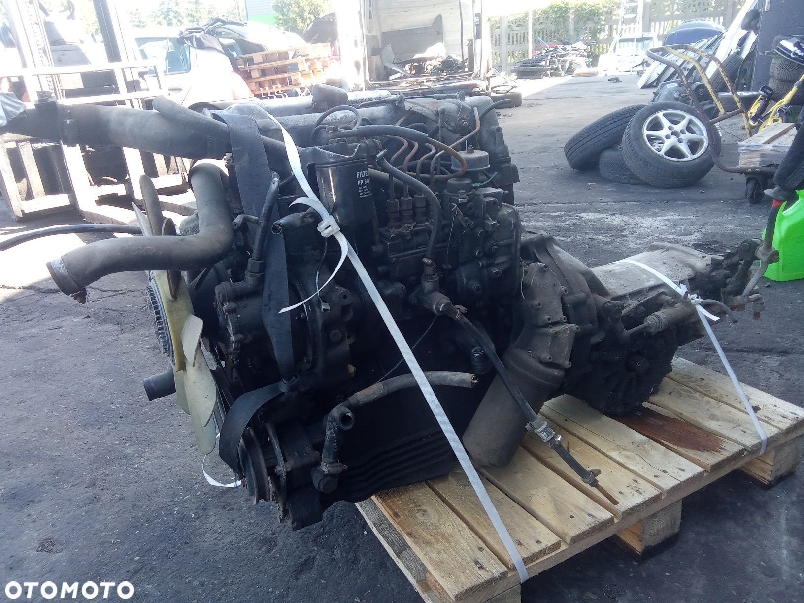 Silnik 2.4D Mercedes W631 MB100 kompletny Sprawny - 2