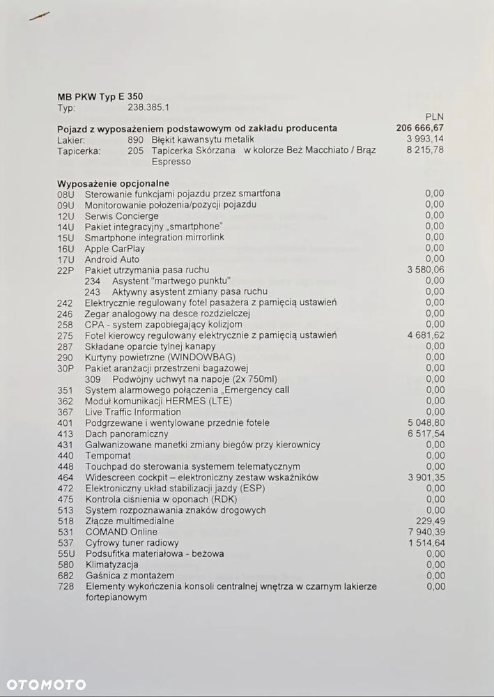 Mercedes-Benz Klasa E 350 9G-TRONIC - 16