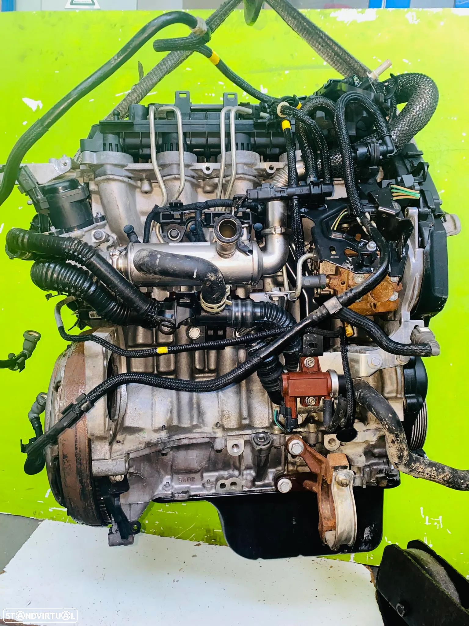 Motor Ford Focus 1.6 Tdci - G8DB-7M5Q6007FB - 2003 / 2015 - 1