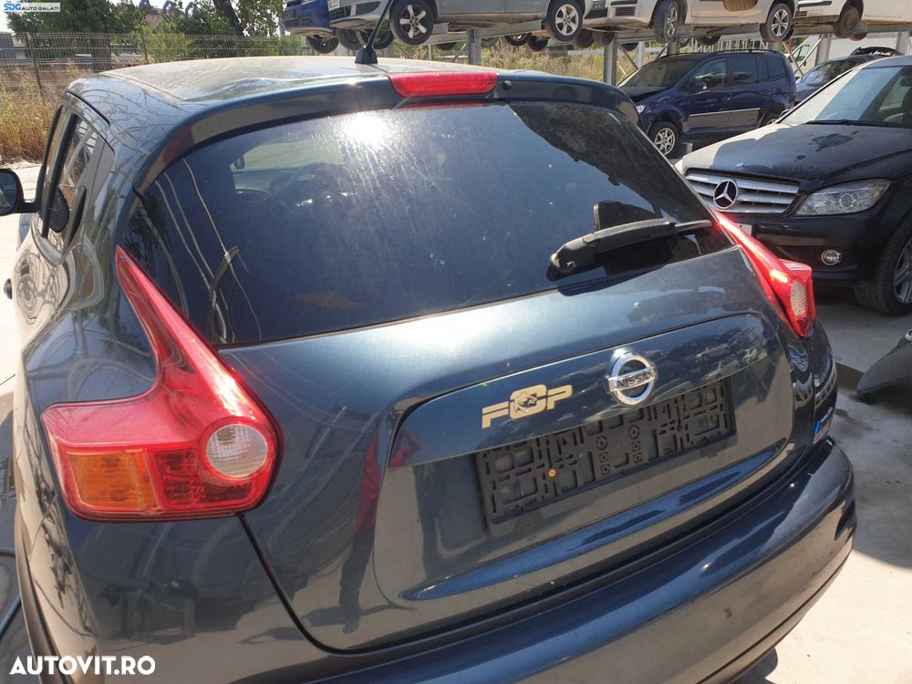 Haion Hayon Capota Portbagaj Dezechipat cu Luneta Geam Sticla Nissan Juke F15 NFL Non Facelift 2010 - 2014 Culoare RAQ [K6316] - 3