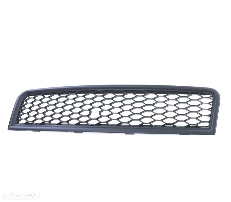 GRELHA AUDI A4 B6 00-04 LOOK RS PRETO MATE - 5