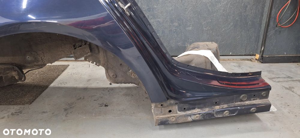 BMW 5 F10 ĆWIARTKA PRAWA TYLNA BŁOTNIK PRAWY TYŁ SŁUPEK POSZYCIE NADKOLE A89 IMPERIALBLAU BRILLANTEFFEKT METALLIC - 2
