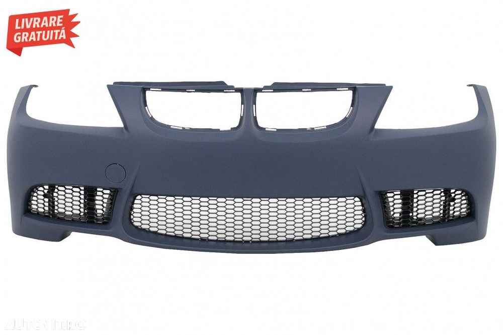 Bara Fata BMW Seria 3 E90 E91 LCI Facelift (08-11) M3 Design fara Proi - 2