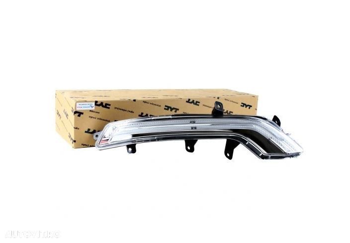 Lampa cu lumini de zi Peugeot 508, 09.2014-12.2018 modele fara RXH, partea Dreapta, TYC, cu lumina de parcare LED; LED; - 1