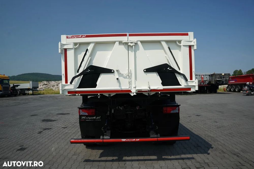 MAN TGS 35.500 / 8X4 / BASCULATOR CU 2 LATE / HIDROCLAPĂ / HIDROCLAPĂ BORDMATIC / PERDĂ ELECTRICĂ / AUTOMATĂ / EURO 6 - 20