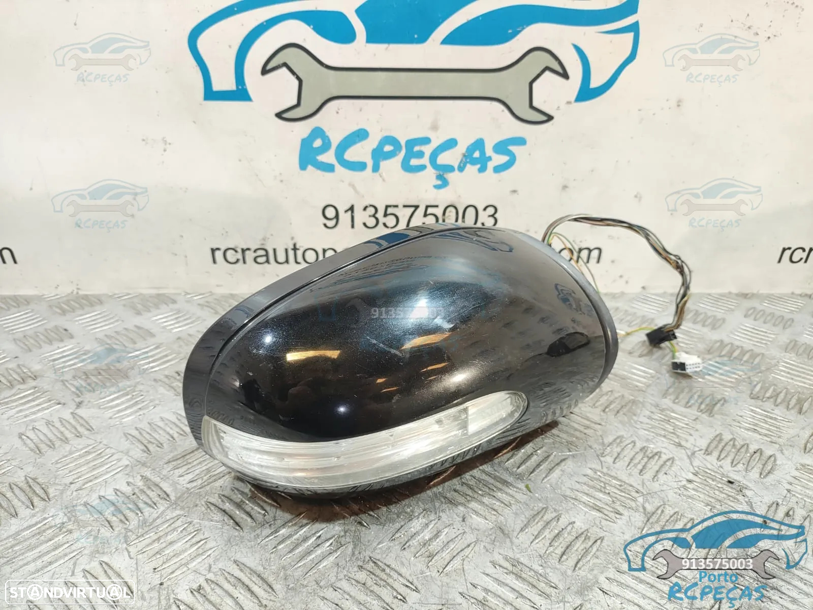 Espelho Retrovisor Mercedes Benz Class C W203 Direito + Esquerdo - C220 C270 - 4