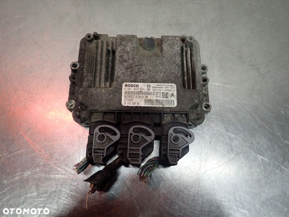 KOMPUTER SILNIKA PEUGEOT EXPERT II  9664356980   0281013869