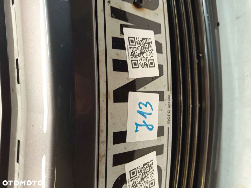 + ZDERZAK PRZÓD PRZEDNI OPEL ZAFIRA B II 2 LIFT FL Z177 SZARY GRAFITOWY PDC CZUJNIKI - 4
