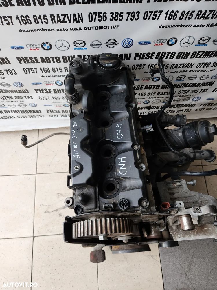 Motor Audi A4 B8 A5 A6 C7 Q3 Q5 2.0 Tdi Euro 5/6 CNH Motor CNH 112.000 Km - Dezmembrari Arad - 10