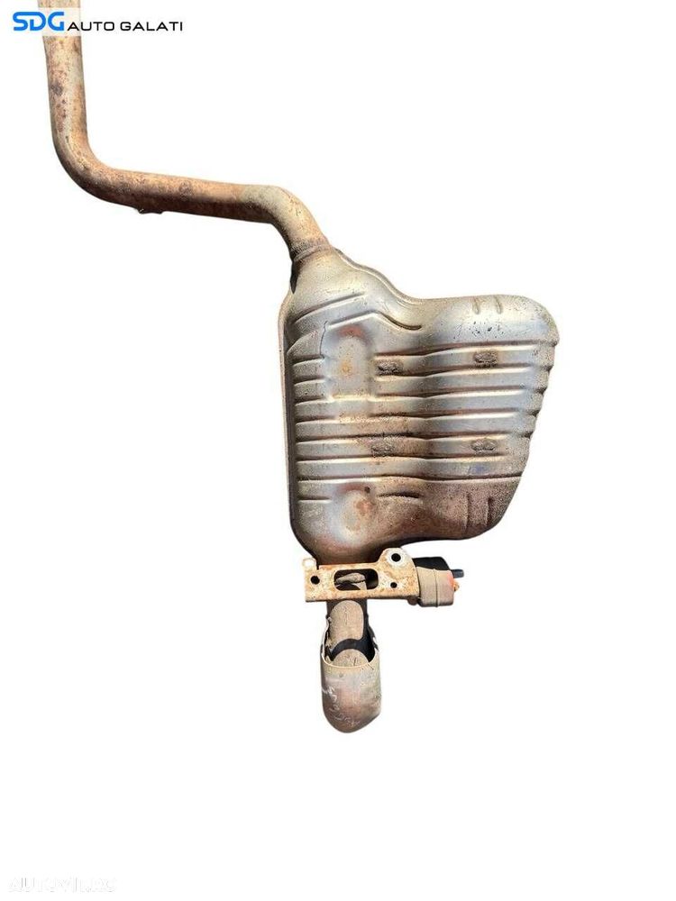 Ansamblu Complet Evacuare Toba Tobe Teava Esapament FInala Audi A6 C6 4F 3.0 Diesel 2004 - 2011 Cod 4F0253611AA 4F0253612AA [LC2175] - 5