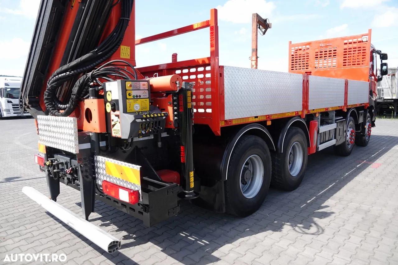 Renault C 430 / 6x4 / 7 M TRANSMISIE + HDS PALFINGER PK 24001-K C / EXTENSIUNE 12.5M / RADIO COMANDĂ / FURCI / ROTATOR / IMPORTAT - 15
