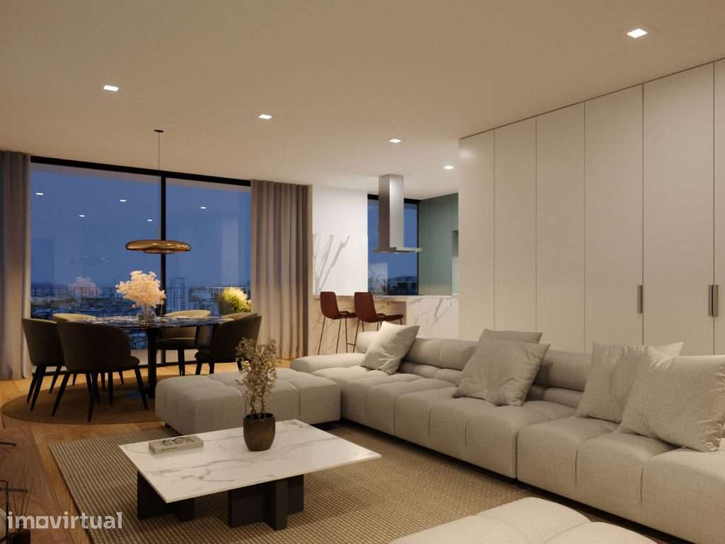 T2 -  PRIVILEGE - 2 Suites, 2 Terraços, 2 Lugares de Garagem e Arrumos - Grande imagem: 4/23