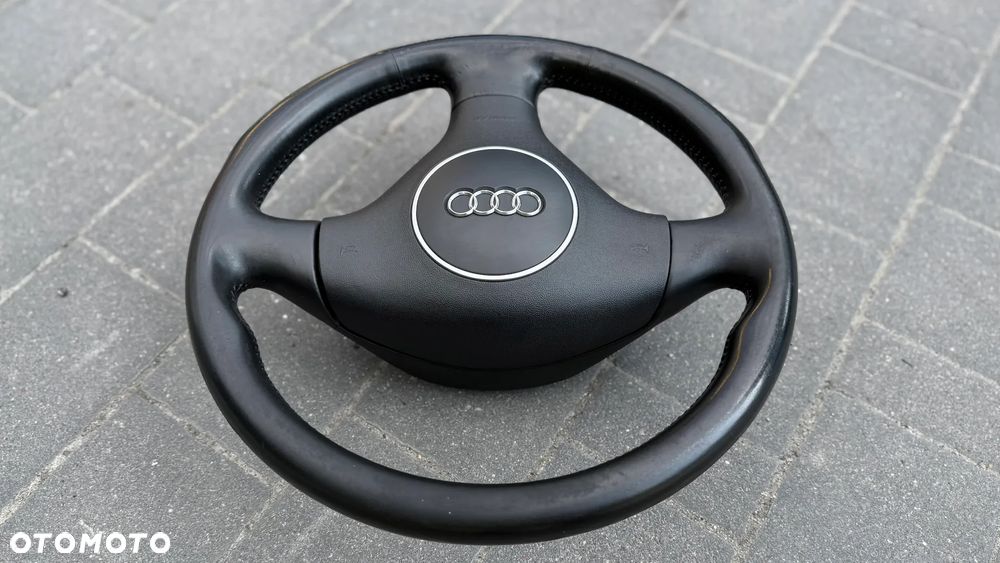 Kierownica Skórzana Audi A3 8P skóra - 4