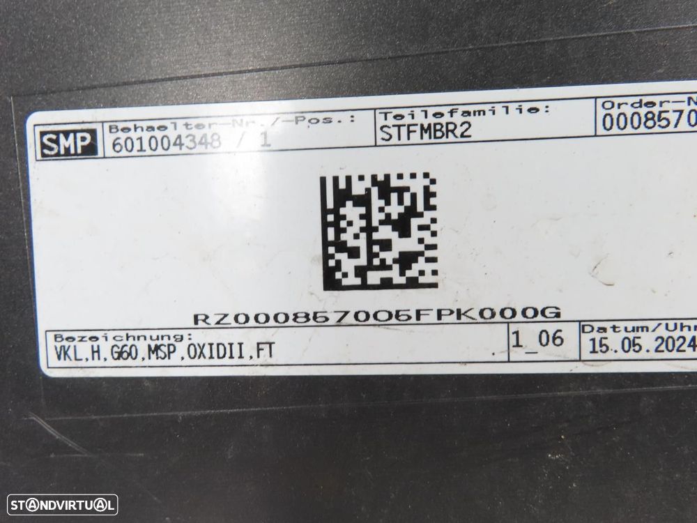 Parachoques Pack M Traseiro Usado / Original BMW 5 (G60) 51125A5A721/8084713 - 8