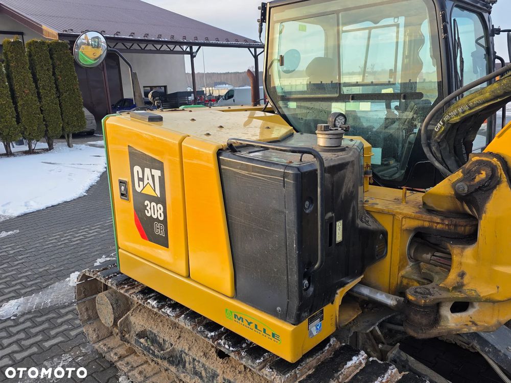 Caterpillar 308CR, 2019 ROK, 6600 MTH, 3x łamane ramię - 16