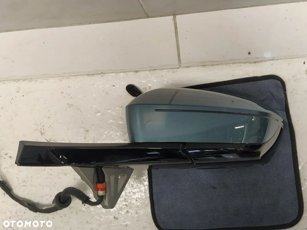BMW IX I20 LUSTERKO ZEWNĘTRZNE LEWE ASFERYCZNE ASYSTENT 9+6 PIN KOMPLETNE UK ORYGINAŁ - 7