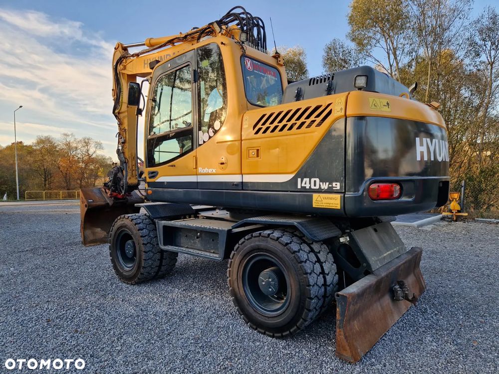 Hyundai Robex 140W-9 Rototilt Sprowadzona 8400Mtg - 9