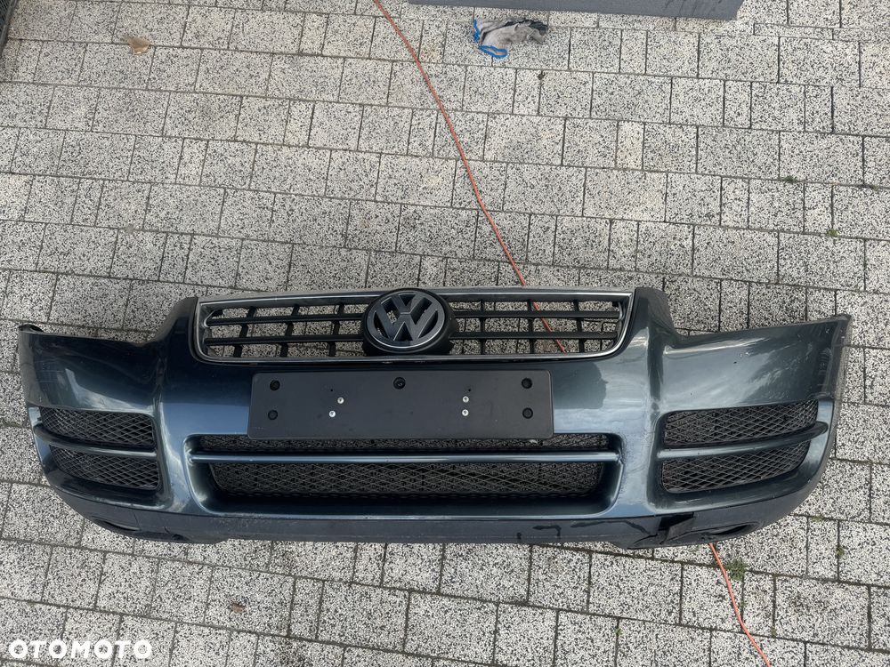 VW TOUAREG 7L LD7V ZDERZAK PRZOD KOMPLETNY - 2