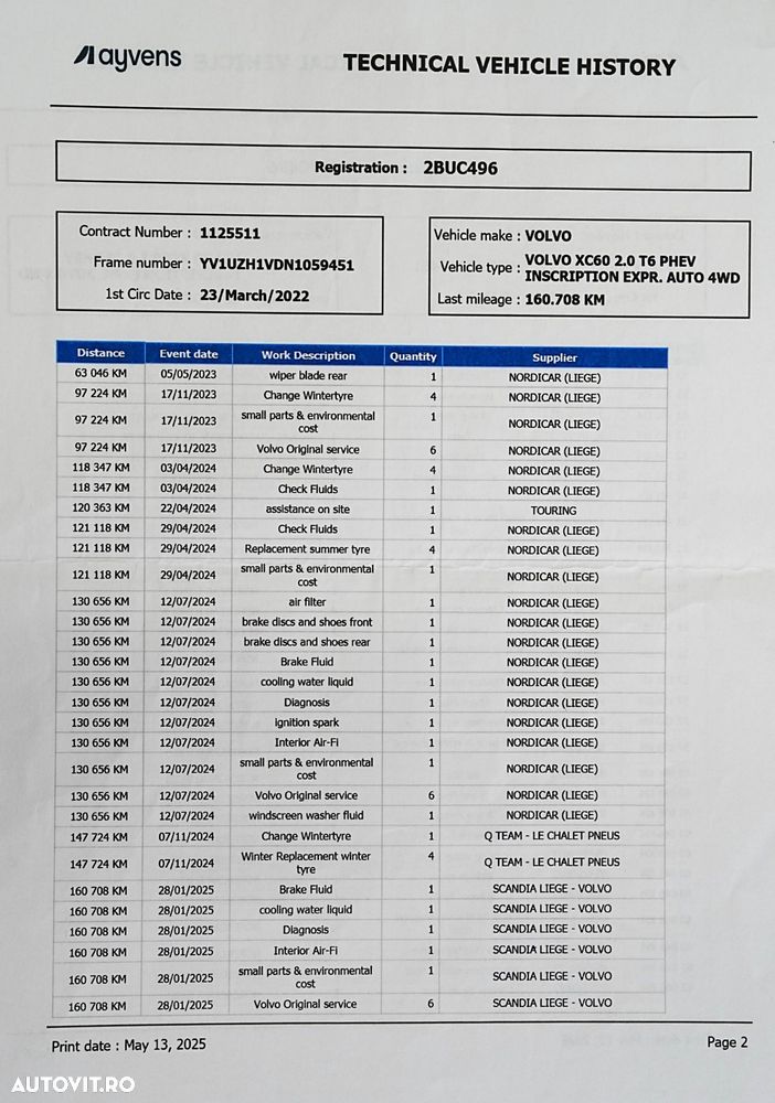 Volvo XC 60 T6 AWD Recharge Geartronic Inscription - 37