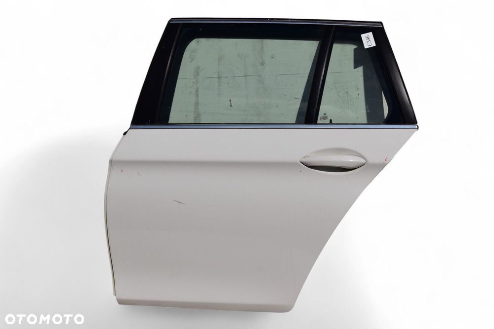 Drzwi Lewy Tył BMW 5 F11 KOMBI Lift 2012-2017 Kolor: 300 Alpinweiss - 2