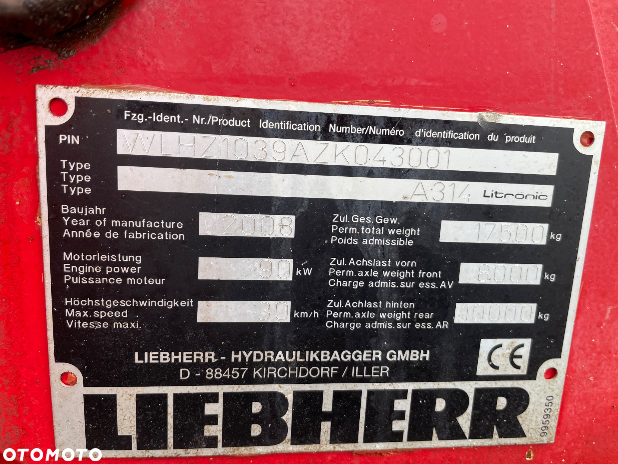 Liebherr A314 Litronic - 11